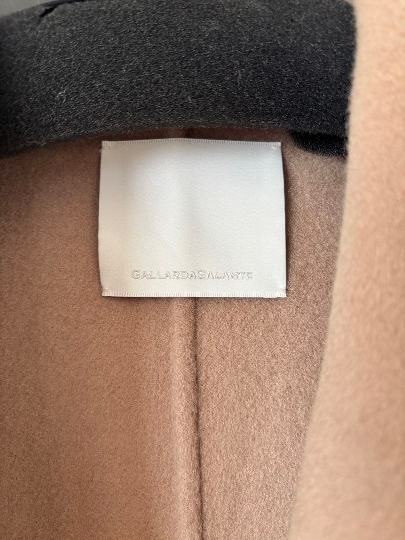 【GALLARDAGALANTE】リバーショールコート
