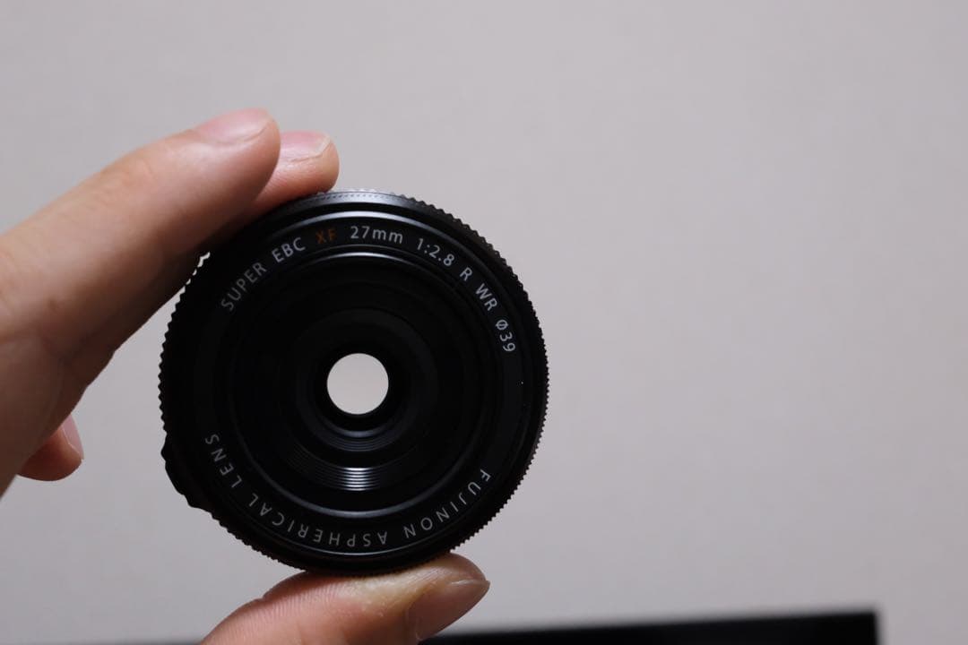 【フィルター付】FUJINON XF27mmF2.8 R WR レンズ