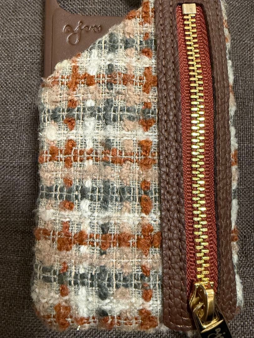 ajew ツイード iPhone16 proケース