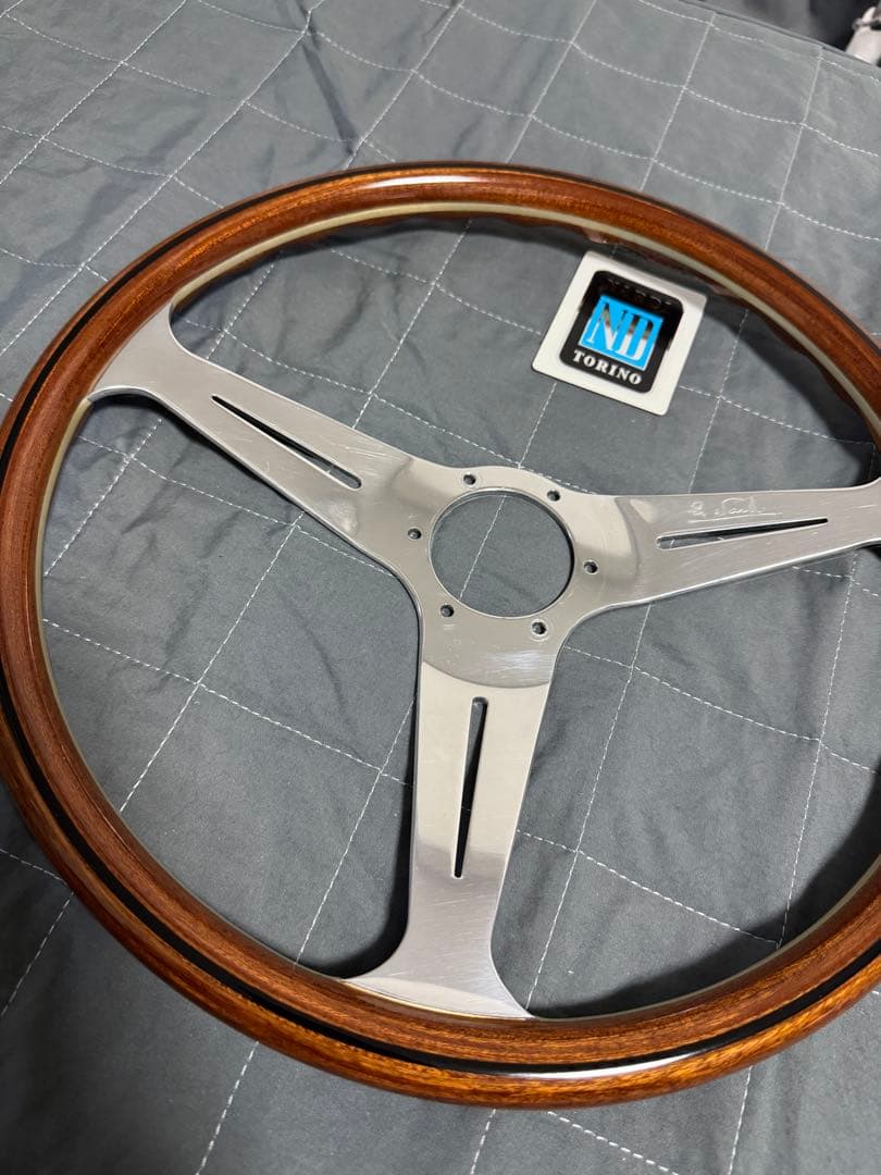 NARDI ナルディN140クラッシックウッドポリッシュスポーク38φ