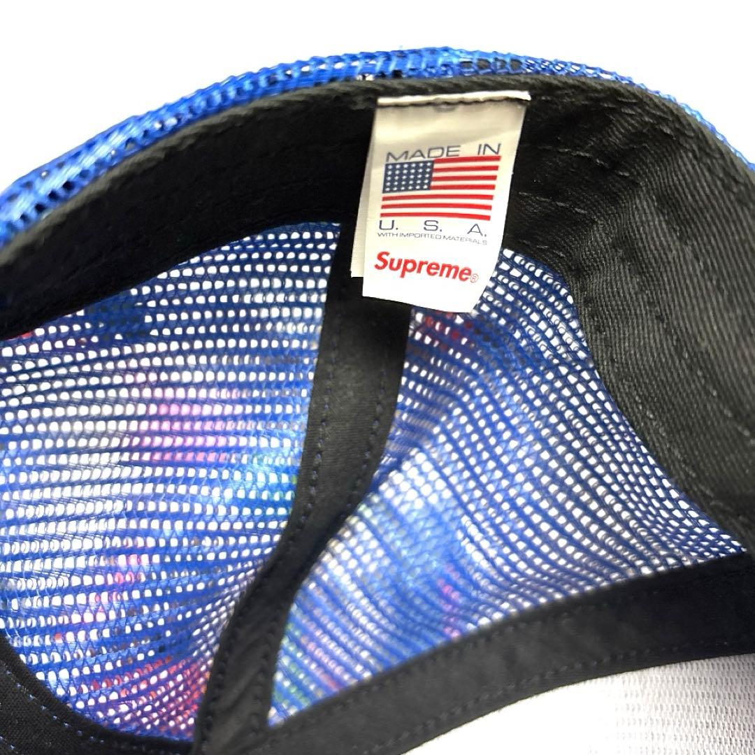 【モモ】Supreme Black Cat キャップ ブルー