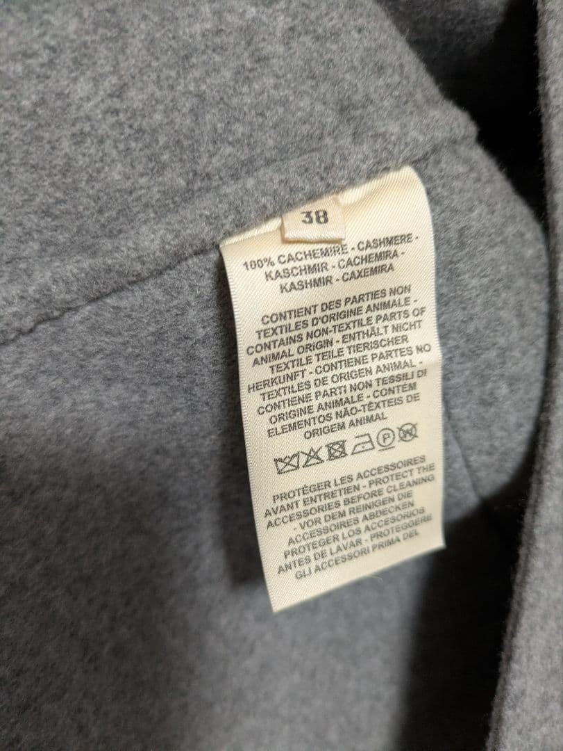 HERMES　カシミヤ　ショートコート