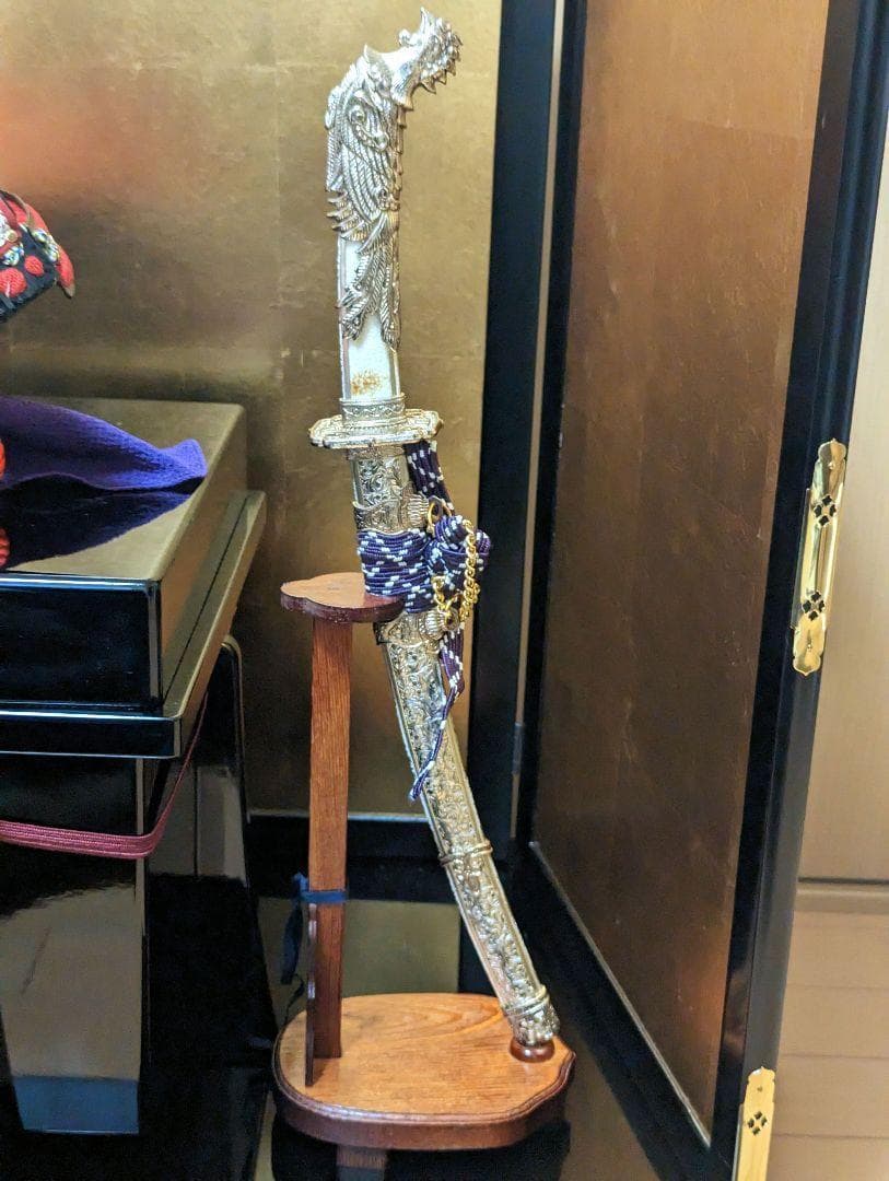 【高級品】名匠加藤一胄作 五月人形 兜飾り 大きめサイズ