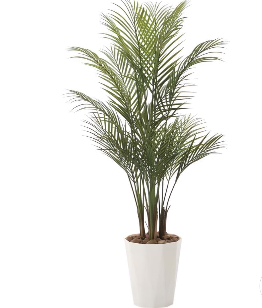 光触媒　人工観葉植物　ウォールグリーン　フェイクグリーン　アレカパーム1.35