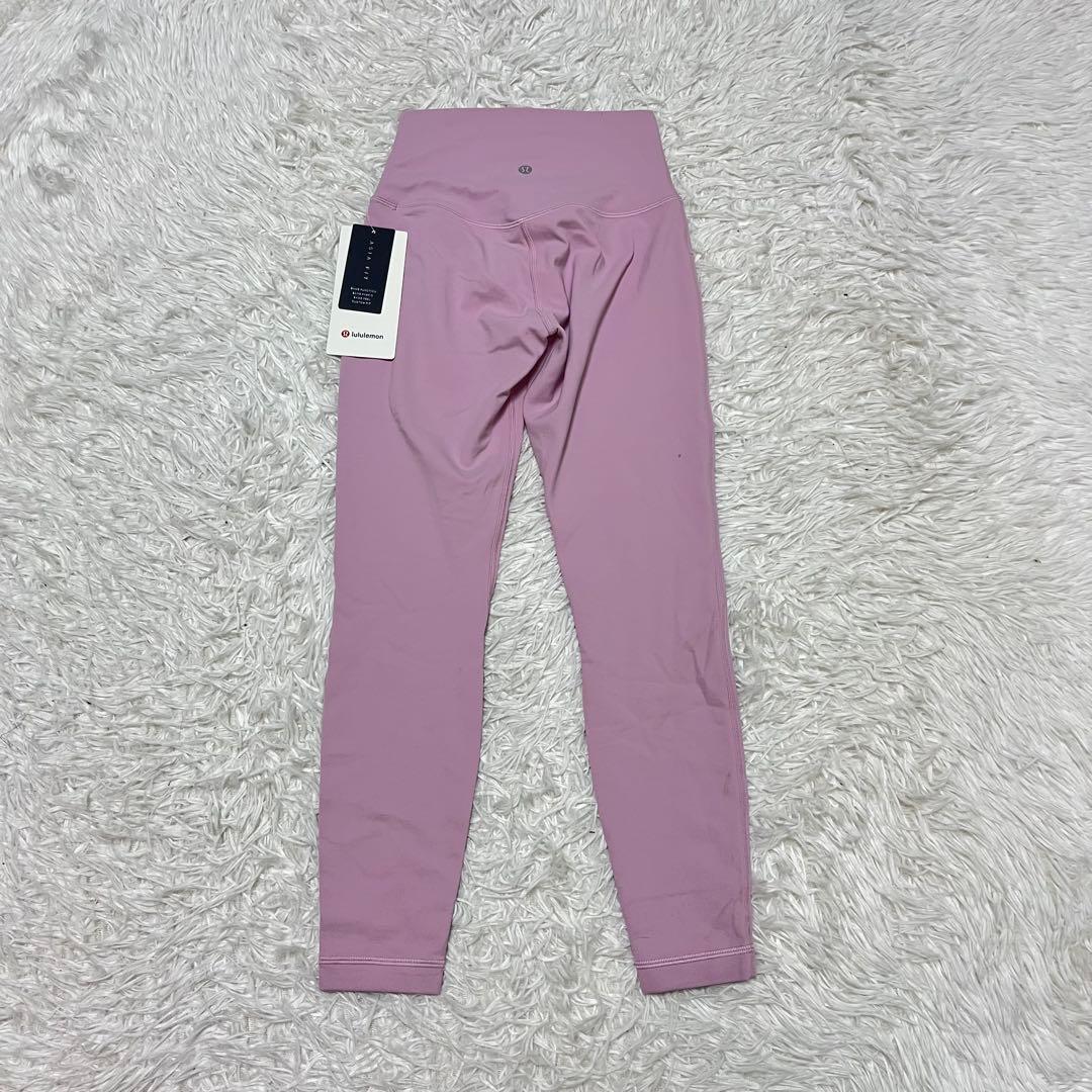 未使用 lululemon ルルレモン スパッツ レギンス ピンク ヨガ