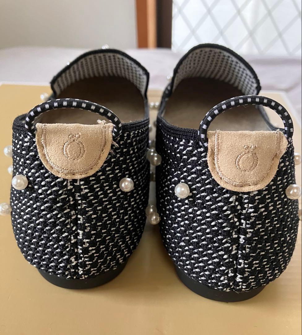 ほぼ新品 Offen パール オペラシューズ 37サイズ