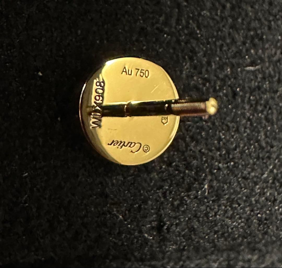 Cartier シングル LOVEピアス(片耳用) イエローゴールド