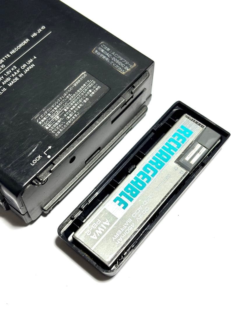 AIWA カセットプレーヤー HS-JX10 ジャンク品