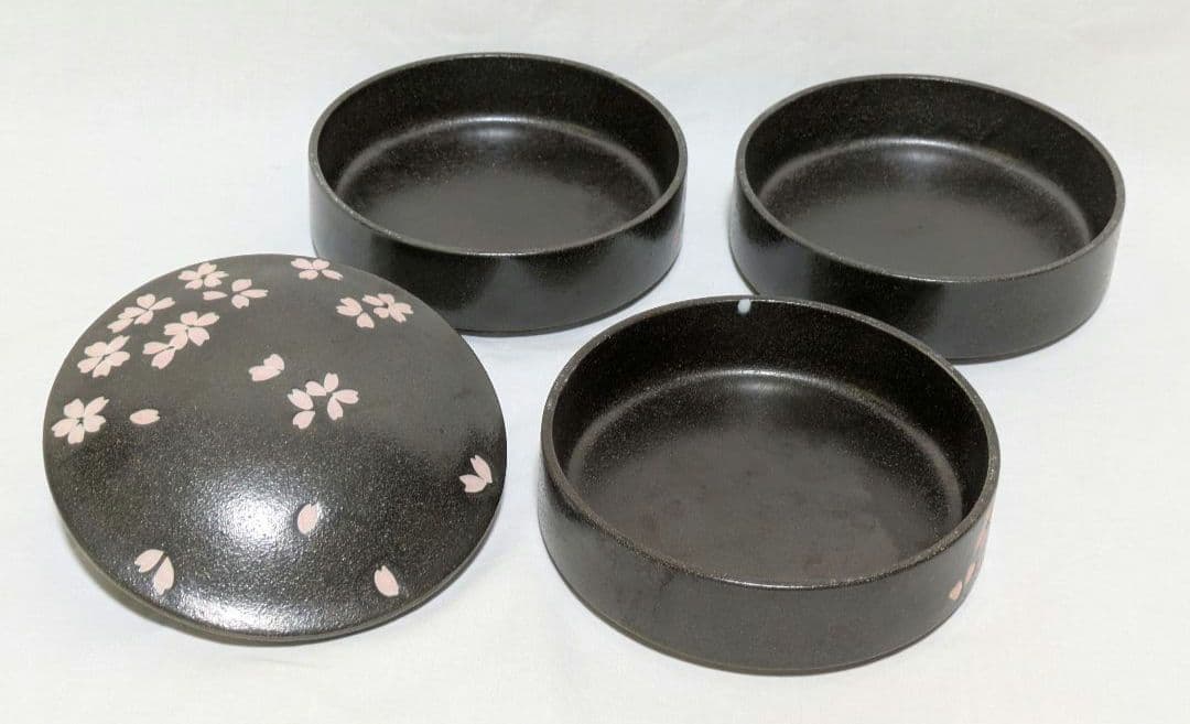 【②写真確認用ページ】宇野千代 桜 大皿 取皿 重箱　セット ⚠️一部欠け汚れ有