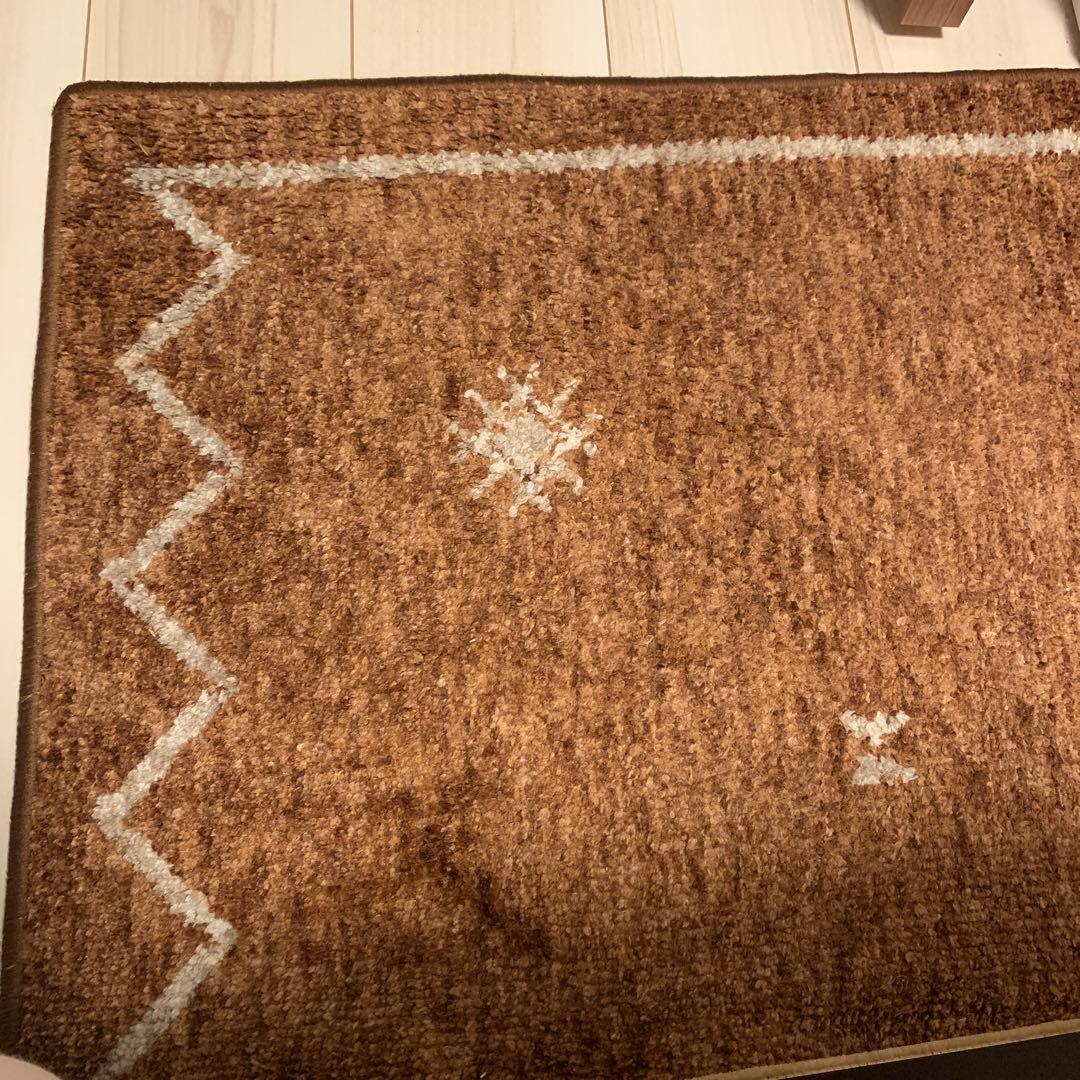 ウニコ SAMIRA(サミラ) ラグ テラコッタ 200×200