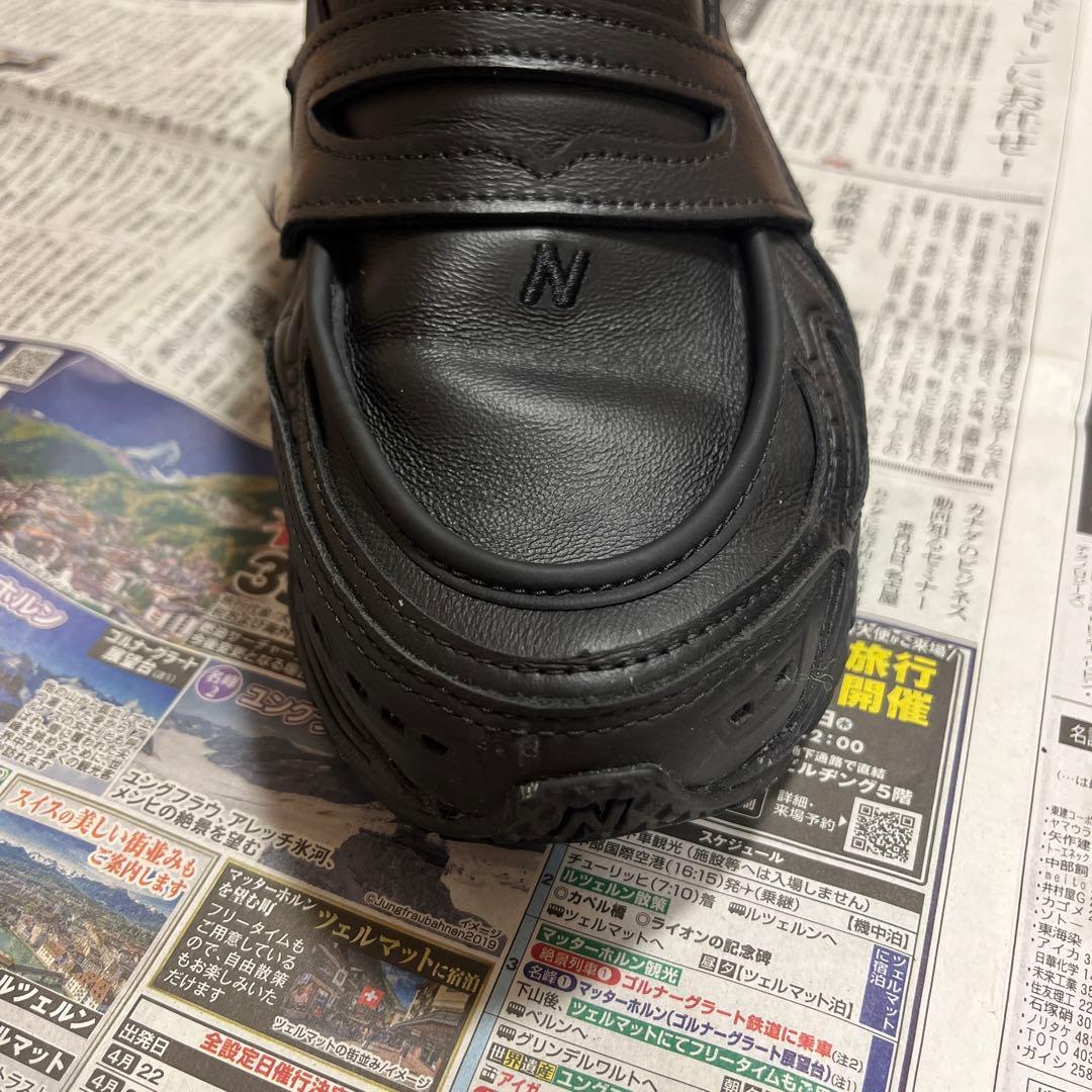 New Balance 1906L トリプルブラックローファー　28