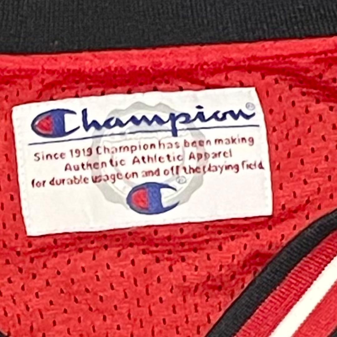 希少 チャンピオン ナイロンジャケット リバーシブル シカゴブルズ ビッグサイズ