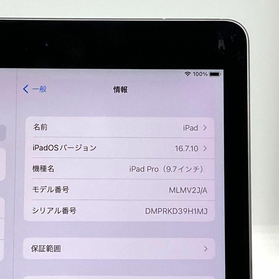 訳あり iPad Pro 9.7インチ 128GB Wi-Fiモデル㊽