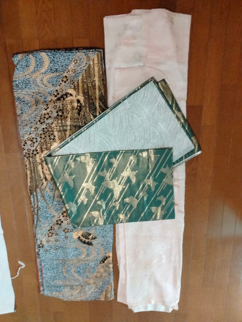 専用）振袖セット ゴールド シルバー ブラック 蝶