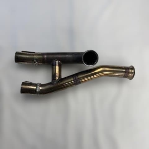 スポーツスターS BPM V-SPEED ブラス・スリップオンマフラー