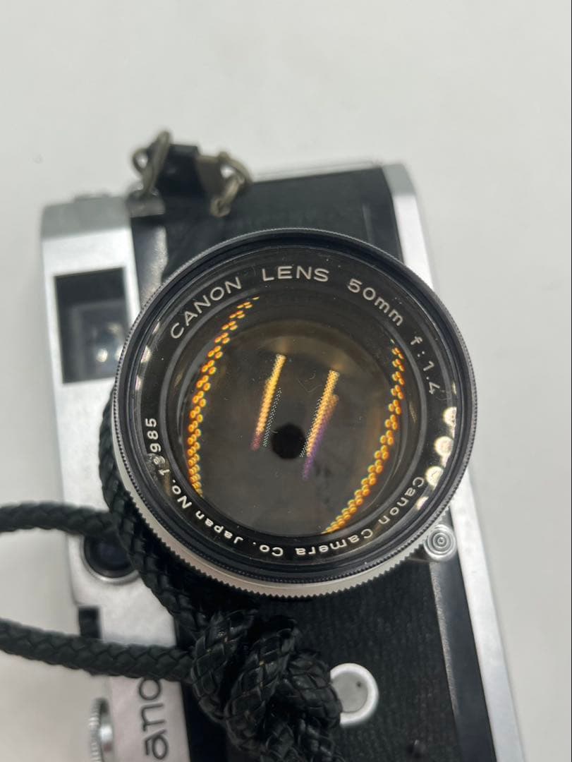 Canon P型　50mm F:1.4 フィルムカメラ