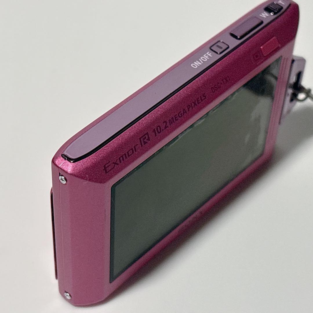 ✨動作良好✨ ソニー Cyber shot DSC-TX1 ピンク 防水 箱付き