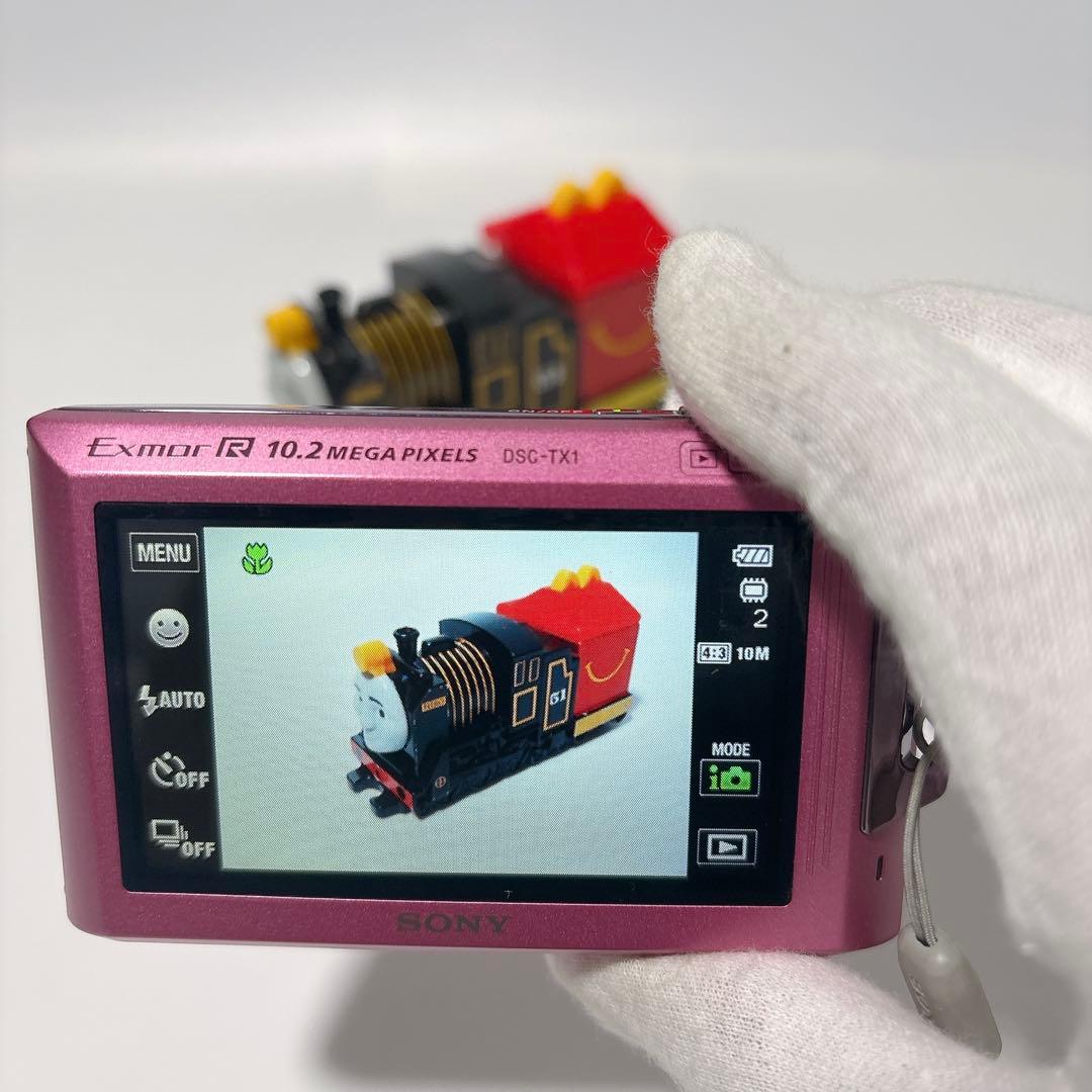 ✨動作良好✨ ソニー Cyber shot DSC-TX1 ピンク 防水 箱付き