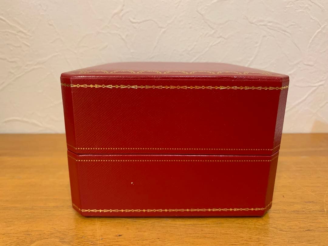N0916-17★Cartier 空箱 赤 アクセサリーケース 2点セット