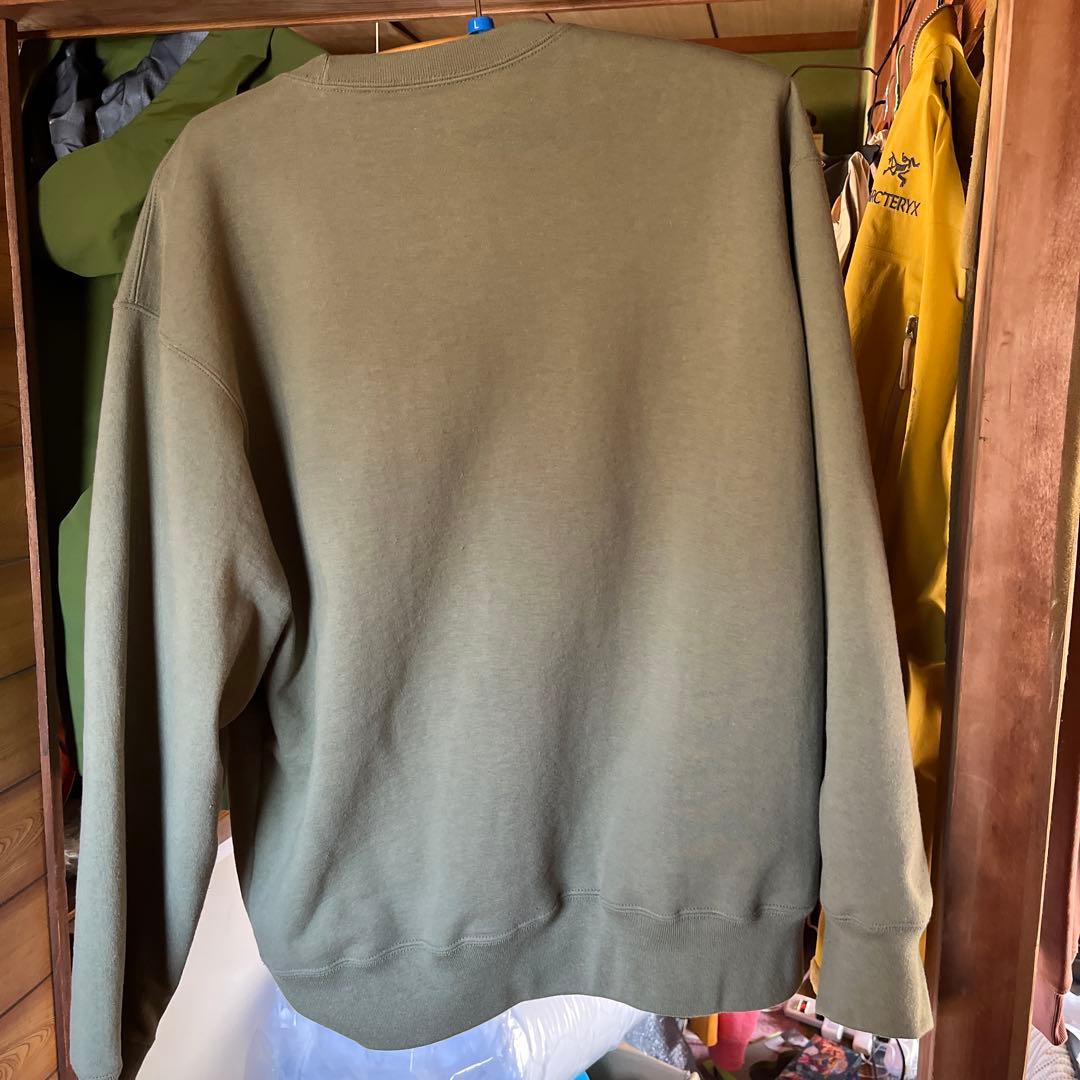 【美品】Supreme WTAPS スウェット Lサイズ オリーブ