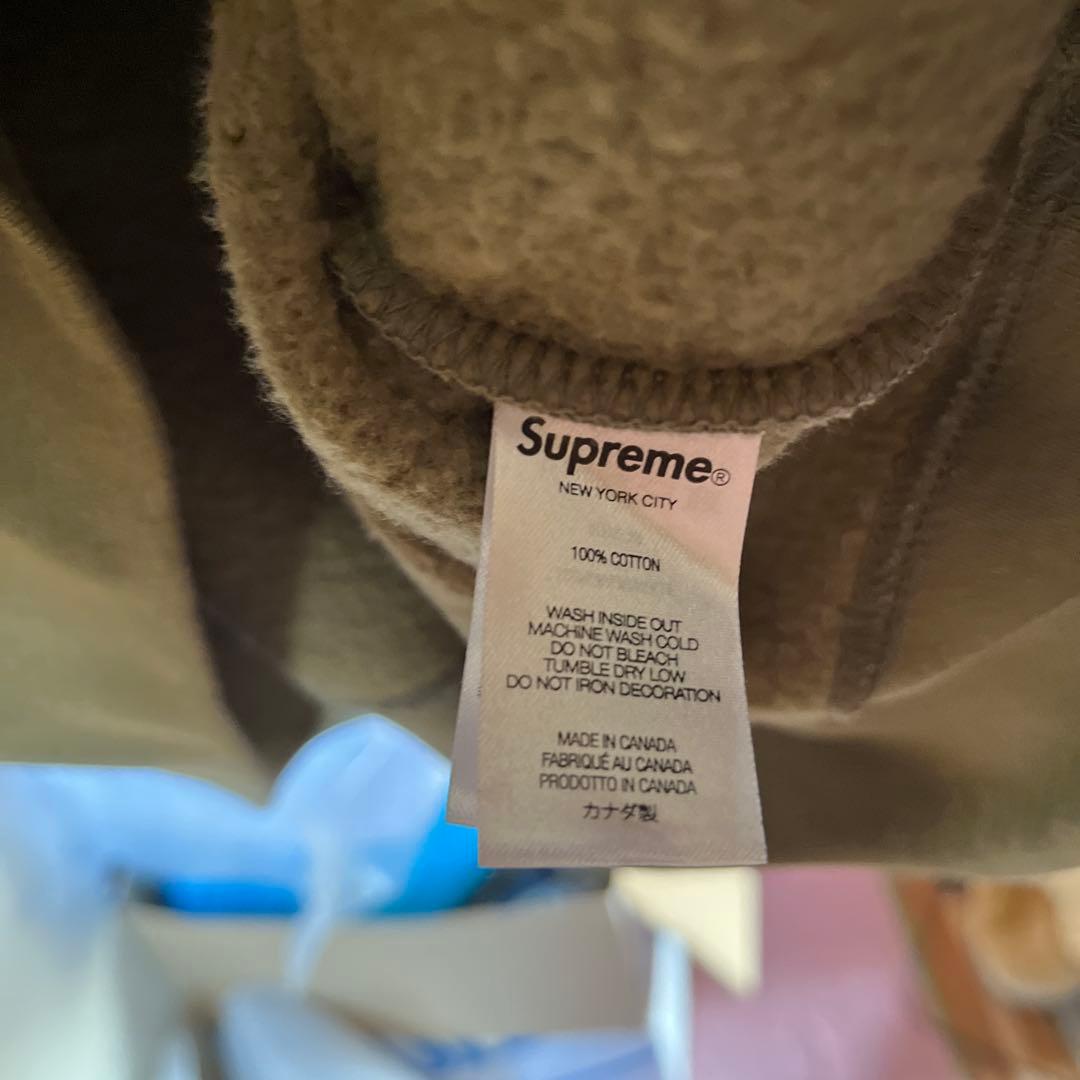 【美品】Supreme WTAPS スウェット Lサイズ オリーブ