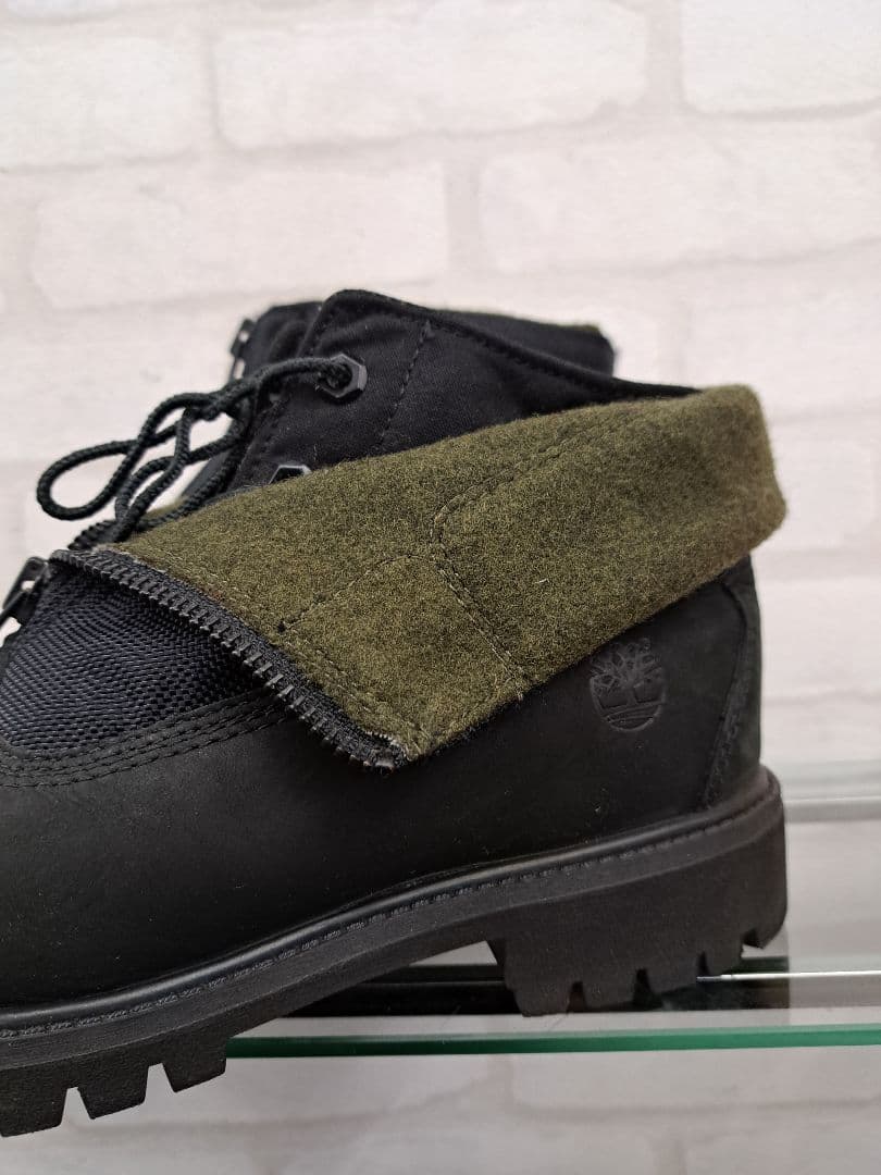 00s〜 timberland × woolrich ジップアップ ブーツ