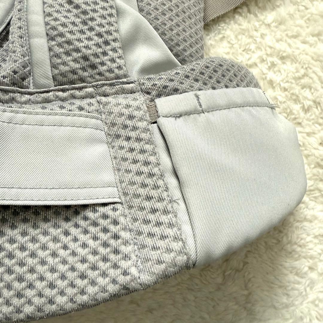 【美品】エルゴベビー オムニブリーズ 抱っこ紐 パールグレー ポーチ付き