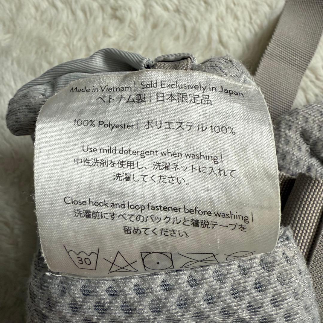 【美品】エルゴベビー オムニブリーズ 抱っこ紐 パールグレー ポーチ付き