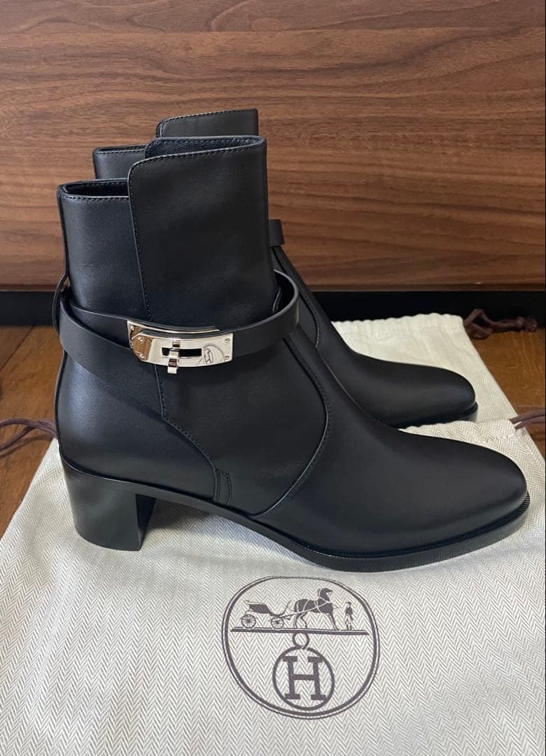 新品　エルメス　フレンチー50 ショートブーツ　Frenchie50