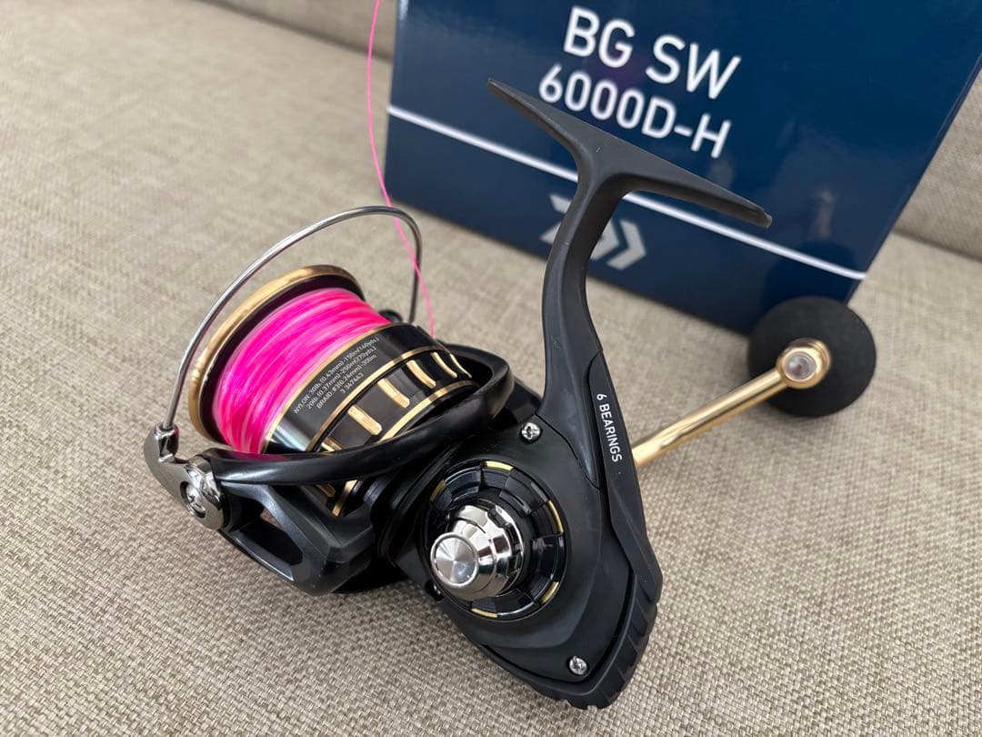 k*a様 Daiwa BG SW 6000D-H スピニングリール