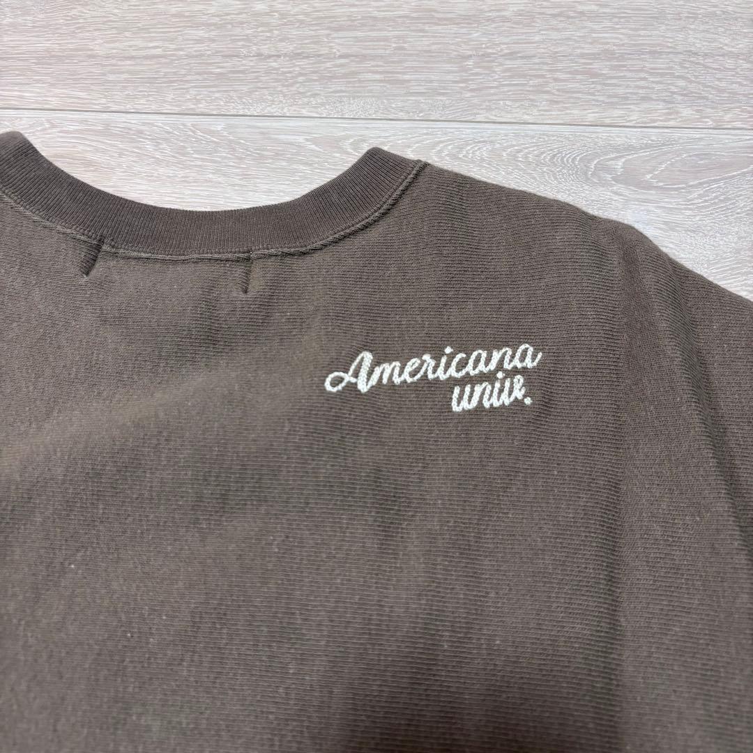 アメリカーナ　ハーフスリーブスウェット　アパルトモン別注