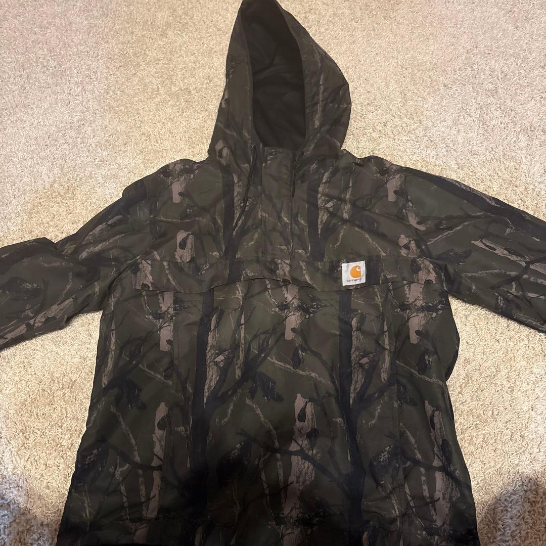 Carhartt カモフラージュ フード付きジャケット L